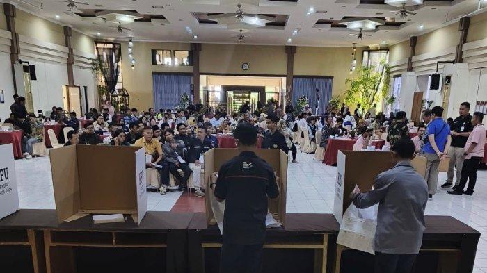 Minimalkan Surat Suara Tak Sah & Mekanisme Pemungutan Saat Pemilu 2024, KPU Kota Batu Gelar Simulasi