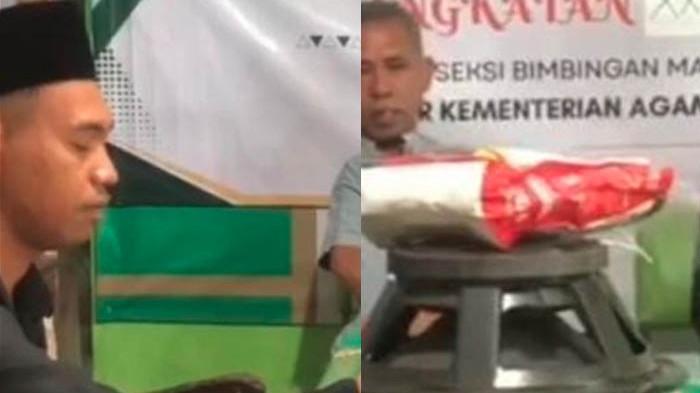 MAHAR SOUND HOREG - Choirul, warga Prigen, Kabupaten Pasuruan Jawa Timur memberikan speaker sound horeg sebagai mahar untuk akad nikah, Jumat (7/11/2025). Sang istri Wiwid senang memilihnya.