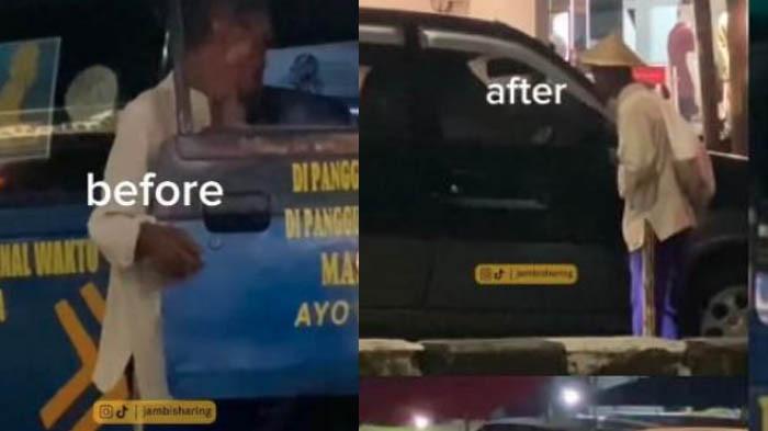 Sosok Kakek Turun dari Mobil Lalu Mengemis di Lampu Merah, Publik Merasa Tertipu