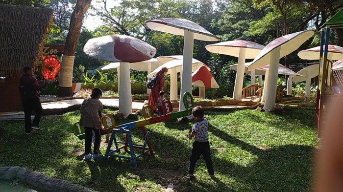 H+2 Lebaran, Kunjungan Wisatawan di KBS Tembus 15 Ribu: Wahana Baru Rumah Jamur Diserbu Pengunjung