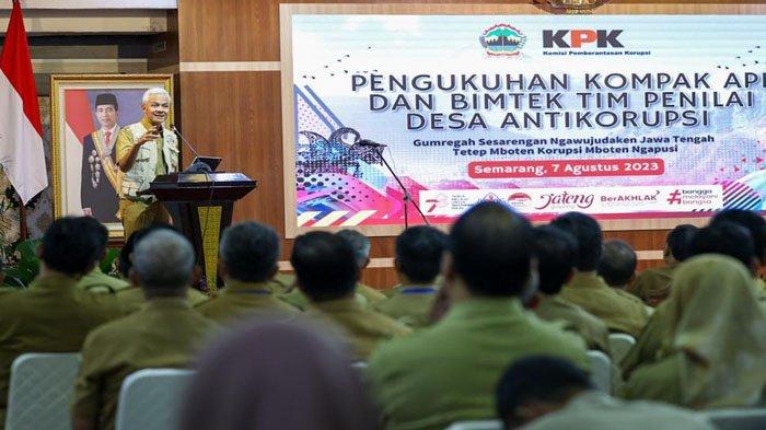 Pujian Wakil Ketua KPK ke Ganjar Pranowo soal Penanganan Sistem Pencegahan Korupsi di Jateng: Bagus