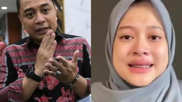 ADMIN MEDSOS VIRAL - Walikota Surabaya Eri Cahyandi (Kiri) Hening admin instagram Eri Cahyadi tengah disorot lantaran suara bocor saat live (Kanan). Siapa sebenarnya admin medsos yang ramai dibicarakan itu?