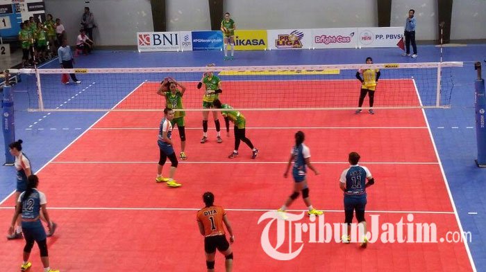 Putri BNI Gagal ke Final Four,  Tumbang Melawan Gresik Petrokimia