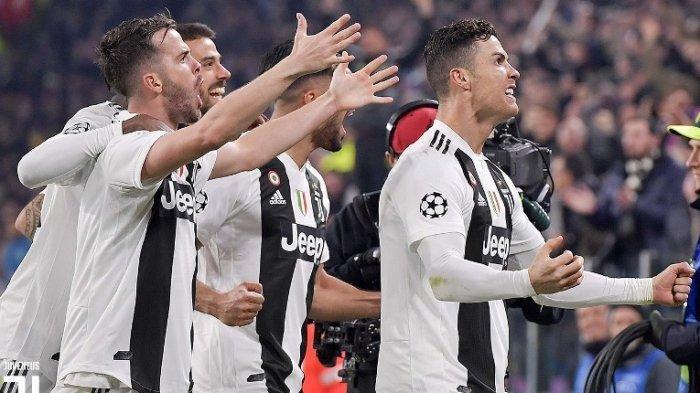 Usai Cetak Gol, Ronaldo Ronaldo Tirukan Selebrasi Kontroversial Diego Simeone