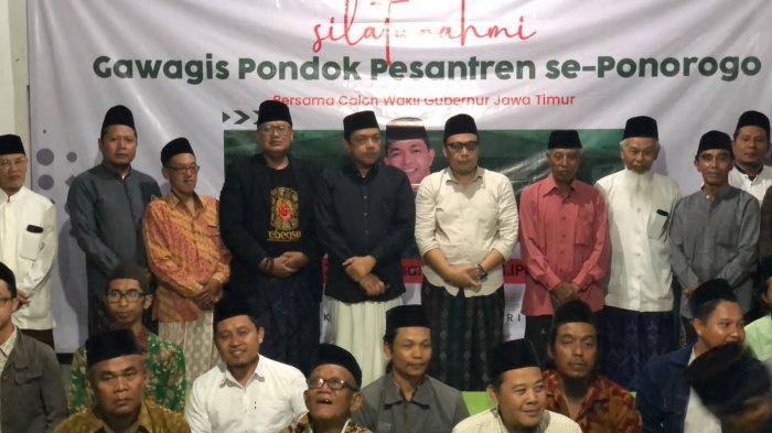 Cawagub Jatim Gus Hans Bertemu Pengurus Ponpes di Ponorogo, Janji Perhatikan Pondok Kecil
