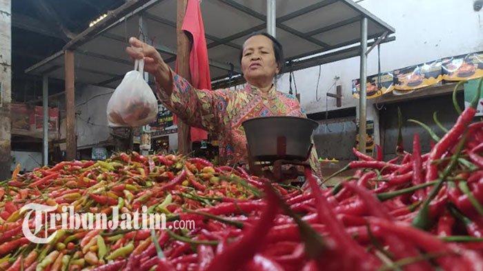 Harga Cabai Rawit di Pasar Tradisional Malang Rp 60 Ribu per Kilogram, Turun Dibanding saat Nataru