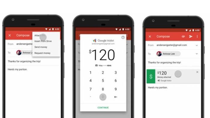 Pakai Gmail, Kirim Uang Semudah Kirim Email, Nggak Perlu ke ATM!