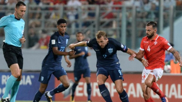 Harry Kane Dua Gol, Inggris Menang Besar Atas Malta di Kualifikasi Piala Dunia