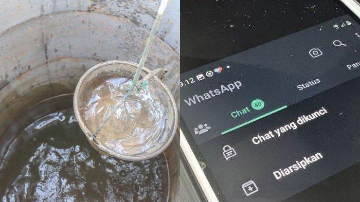 Istri Nyemplung Sumur Demi Selamatkan Diri dari Kejaran Suaminya yang Ngamuk, Berawal Chat Mesra