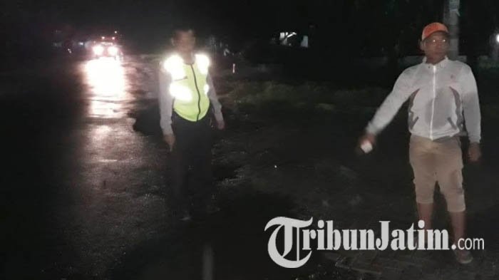 Awas, Jalan Alternatif di Kediri ini Banyak Berlubang, Korban Terus Berjatuhan