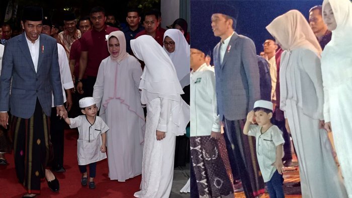Intip Potret Lucu Jan Ethes saat Hadiri Apel Akbar Santri Nusantara, Foto Menengadahkan Tangan Viral