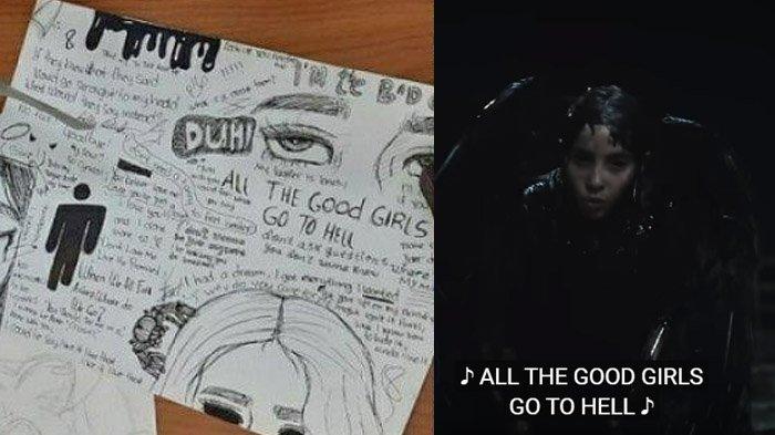 Kalimat suram di tulisan siswi SMP yang bunuh bocah 6 tahun ternyata penggalan lirik lagu dari Billie Eilish. 