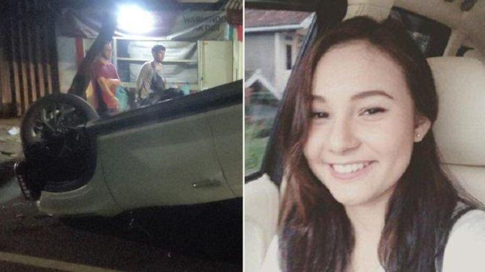 Nasib Penjual Telur Gulung yang Gerobaknya Ditabrak Larasati Nugroho, Mobil Si Artis FTV Terbalik