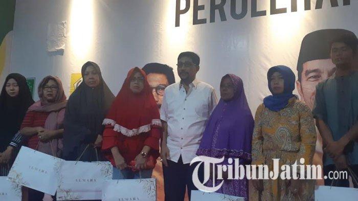 Tunjukan Empati, Ketua TKD Jatim Berikan Santunan kepada Keluarga PPS yang Meninggal