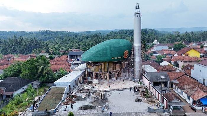 Sosok Pencetus Ide Masjid Kubah Baret TNI Bintang 4, Warga Bangga, Kades: Banyak yang Foto-foto