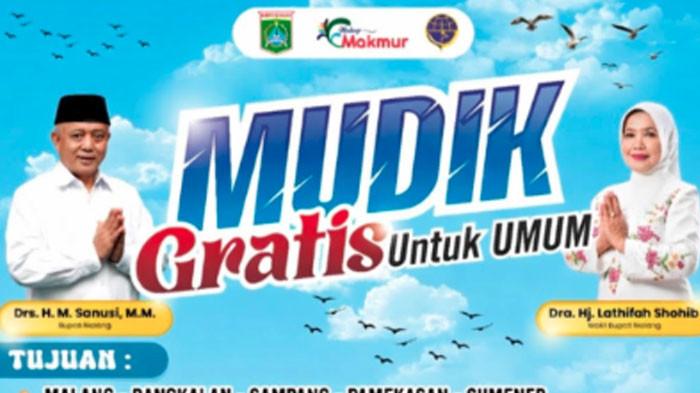 mudik gratis Lebaran 2026 Pemkab Malang