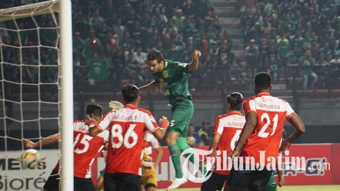 Persebaya Vs Madura United, Baru Tiga Menit Laga Berjalan, Bajul Ijo Jebol Gawang Laskar Sape Kerrap