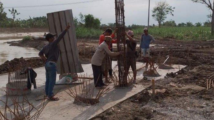 Bulan Desember 2022 Ditarget Bisa Difungsikan, Pembangunan Jembatan Kacangan Gresik Masih 30 Persen