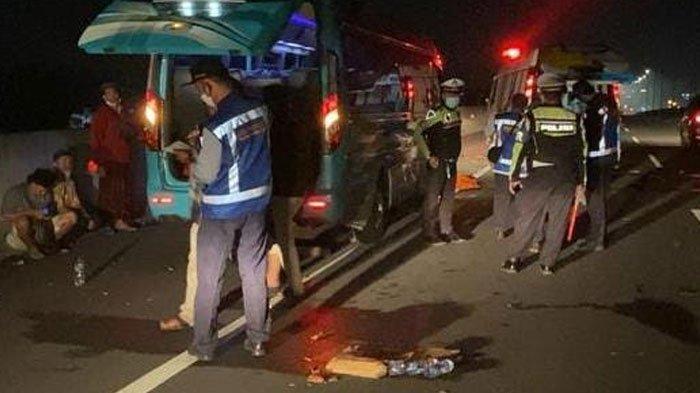 Ganti Ban Bocor di Bahu Jalan Tol Kejapanan, Warga Malang Ini Tewas Terseret Truk, Pelaku Kabur