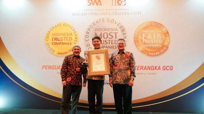 Mandiri Syariah Raih Penghargaan 'The Most Trusted Company' Kategori Bank Syariah di CGPI Award 2019
