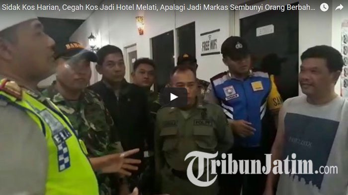 Sidak Kos Harian, Cegah Kos Jadi Hotel Melati, Apalagi Jadi Markas Sembunyi Orang Berbahaya Ini