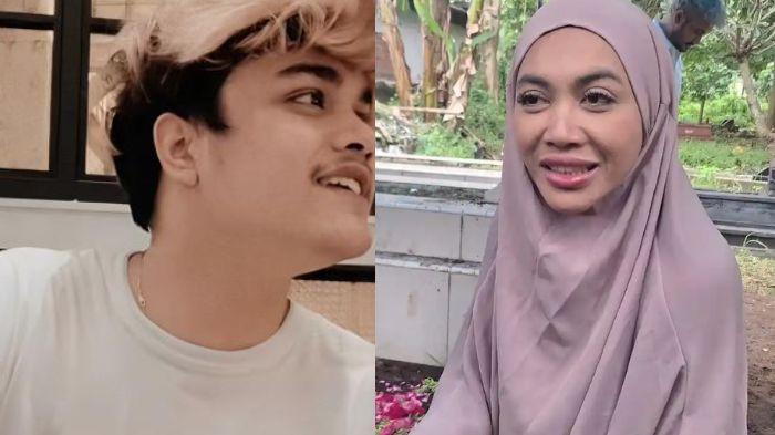 GUGATAN - Ressa Rizky Rossano (kiri) mengklaim sebagai anak kandung Denada (kanan) yang dititipkan ke keluarga di Banyuwangi sejak bayi dan diduga ditelantarkan tanpa nafkah selama 24 tahun, Sabtu (10/1/2026).