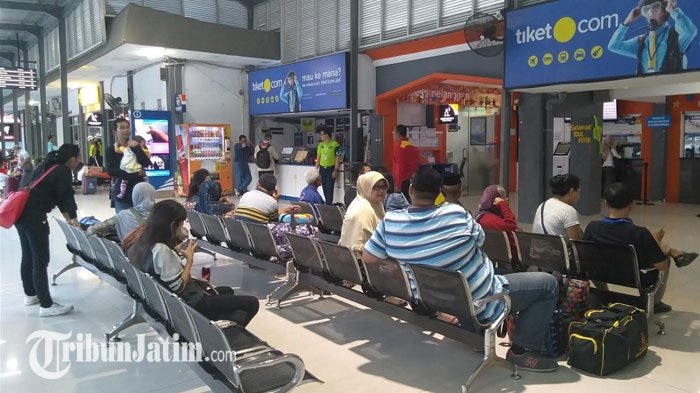 Per 12 Juni 2018, Stasiun Pasar Turi Sudah Berangkatkan 236.044 Penumpang Selama Mudik Lebaran