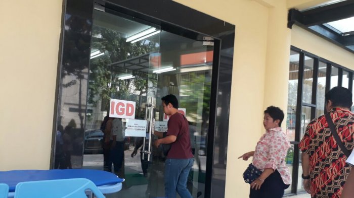 Ada Kantong Jenazah Tiba di RS Bhayangkara Surabaya Pasca Ledakan Bom Gereja di Surabaya