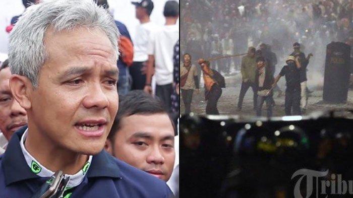 Gubernur Ganjar Bongkar Sengkuni di Balik Rusuh 22 Mei, Ciri-Cirinya Diungkap, Siapa yang Dimaksud?
