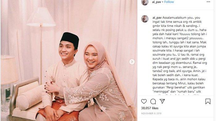 VIRAL Kisah Pria Meninggal setelah 2 Bulan Nikah, Istri Baru Sadar Hamil 3 Hari Kemudian (instagram.com/ai_pav)