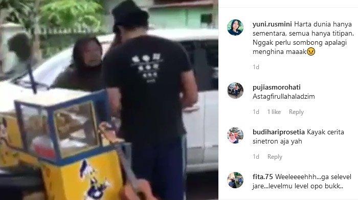 Viral video ibu-ibu hina pria PKL karena tak mau anaknya dinikahi. 