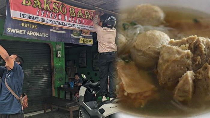 Warung Bakso Babi Puluhan Tahun Jualan Tidak Pasang Tanda Nonhalal, Penjual sempat Keberatan