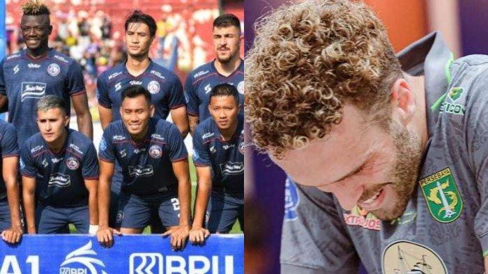 TERPOPULER BOLA Arema FC Krisis Pemain - Brylian Aldama Dibully Usai Laga Persebaya VS PSIS Semarang