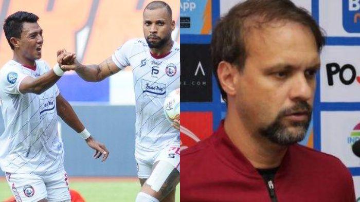 BOLA TERPOPULER Skor Akhir Persija Vs Arema FC - Mauricio Souza Target Masuk 4 Besar Putaran Pertama