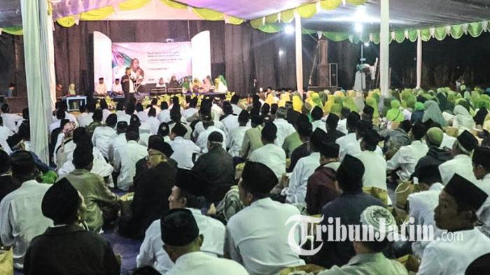 Warga Nahdliyyin Kapurejo Gelar Doa Bersama untuk Pasangan Deny-Mudawamah di Pilkada Kediri 2024