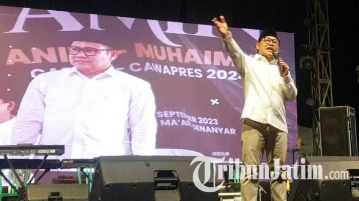 Cak Imin Klaim Hasil Survei AMIN Naik Tajam, Berharap Pilpres 2024 Berjalan Adil dan Sehat