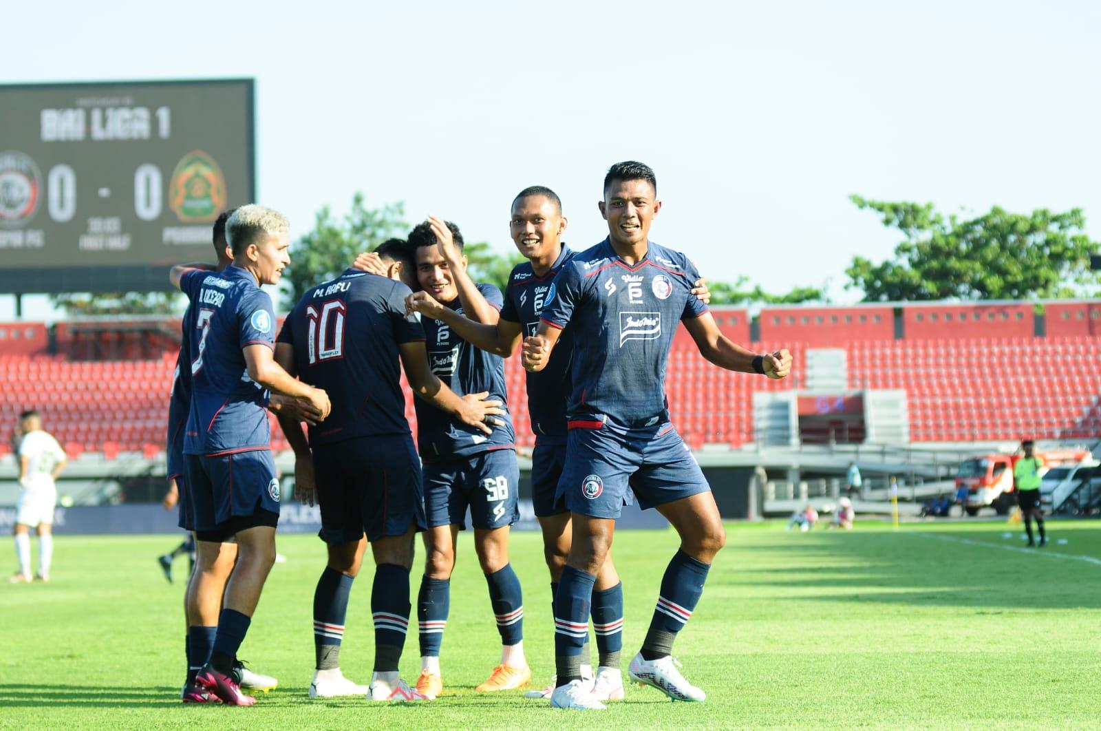 Hasil Arema FC Vs Persikabo: Dedik Setiawan Pahlawan Singo Edan Raih Kemenangan Perdana di Liga 1