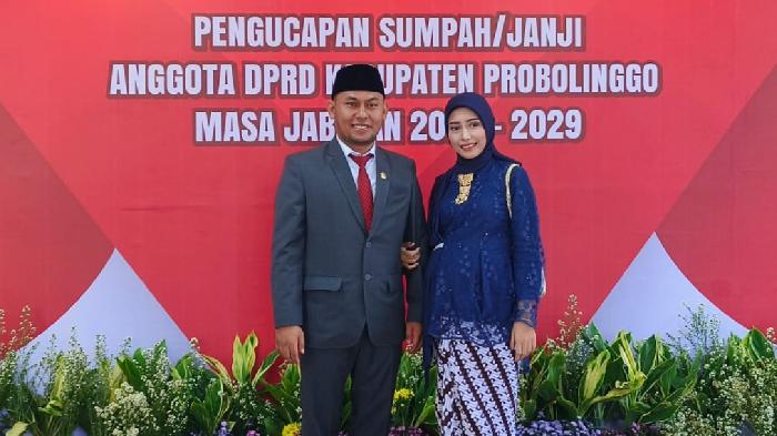 Deni Ilhami Dilantik Jadi Anggota DPRD Probolinggo, Pernah Demo dan Lompat Pagar Gedung Dewan