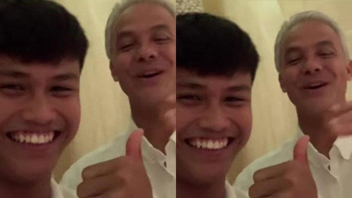 Ganjar Pranowo dan Hokky Caraka Akhirnya Bertemu, Terekspos Saling Tertawa dan Salaman: Sudah Clear