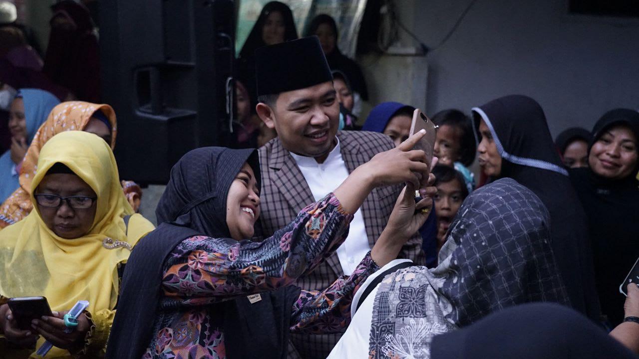 Disambati BBM Naik, Gus Fawait Beri Semangat Emak-emak: Gerindra Perjuangkan Program Pro Rakyat