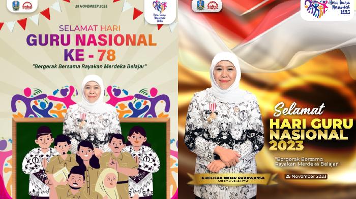 Hari Guru Nasional 2023, Khofifah Tekankan Pentingnya Peran Guru Wujudkan Generasi Emas 2045