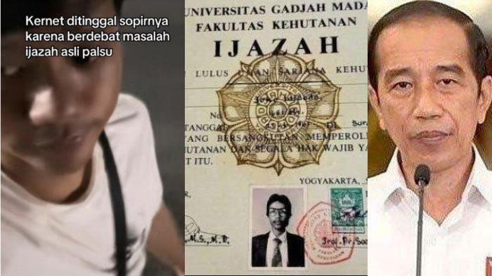 Apes Kernet Bus Ngaku Diturunkan Sopirnya, usai Debat Masalah Ijazah Jokowi Asli atau Palsu