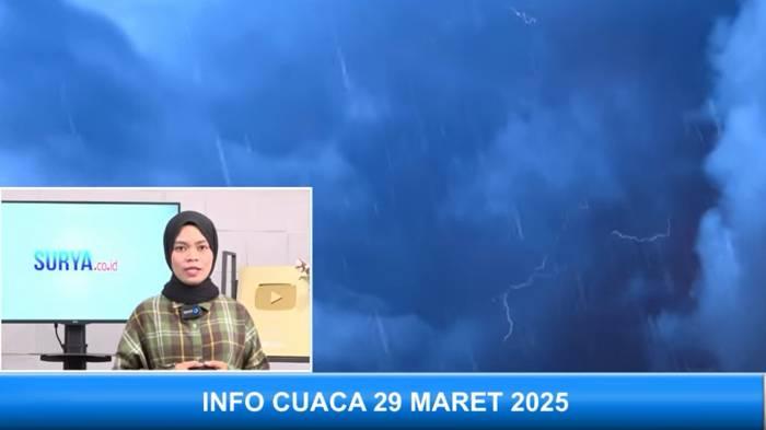 Info Cuaca Jatim Sabtu, 29 Maret 2025: Malam Hari Hujan Ringan akan Mengguyur Hampir Seluruh Wilayah