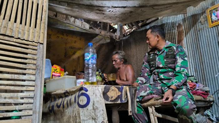 Infrastruktur Desa Kromong Jombang Dibangun, Sesepuh Desa Beri Pesan Sakral ke TNI