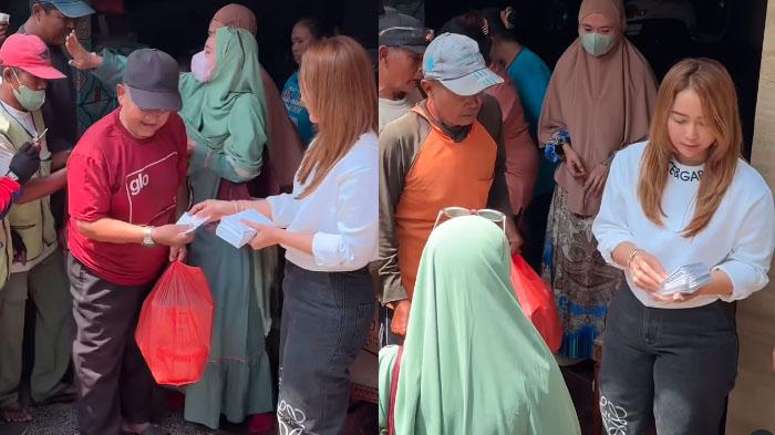 Inul Daratista Dikritik karena Caranya Bagi-bagi THR di Kampung, Bela Warga yang Tak Tertib, 'Halah'