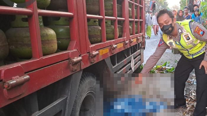 Berlari Mendekat saat Truk Muatan Elpiji Berjalan Mundur, Bocah 3 Tahun di Lamongan Bernasib Tragis