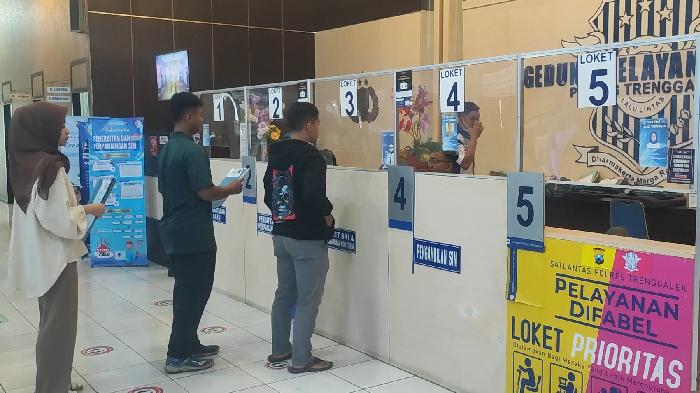 Libur Sekolah, Pemohon SIM Baru di Trenggalek Melonjak Pesat, Tingkat Kelulusan 50 Persen Lebih