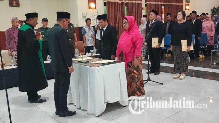 KPU Trenggalek Lantik 70 PPK untuk Pilkada Serentak 2024, Hampir Setengahnya adalah Orang Baru