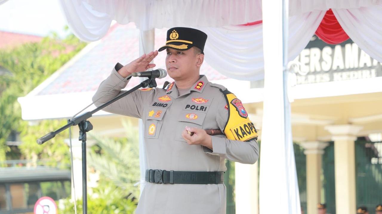 Kapolres Kediri Apresiasi Masyarakat Atas Pemilu 2024 Aman dan Kondusif