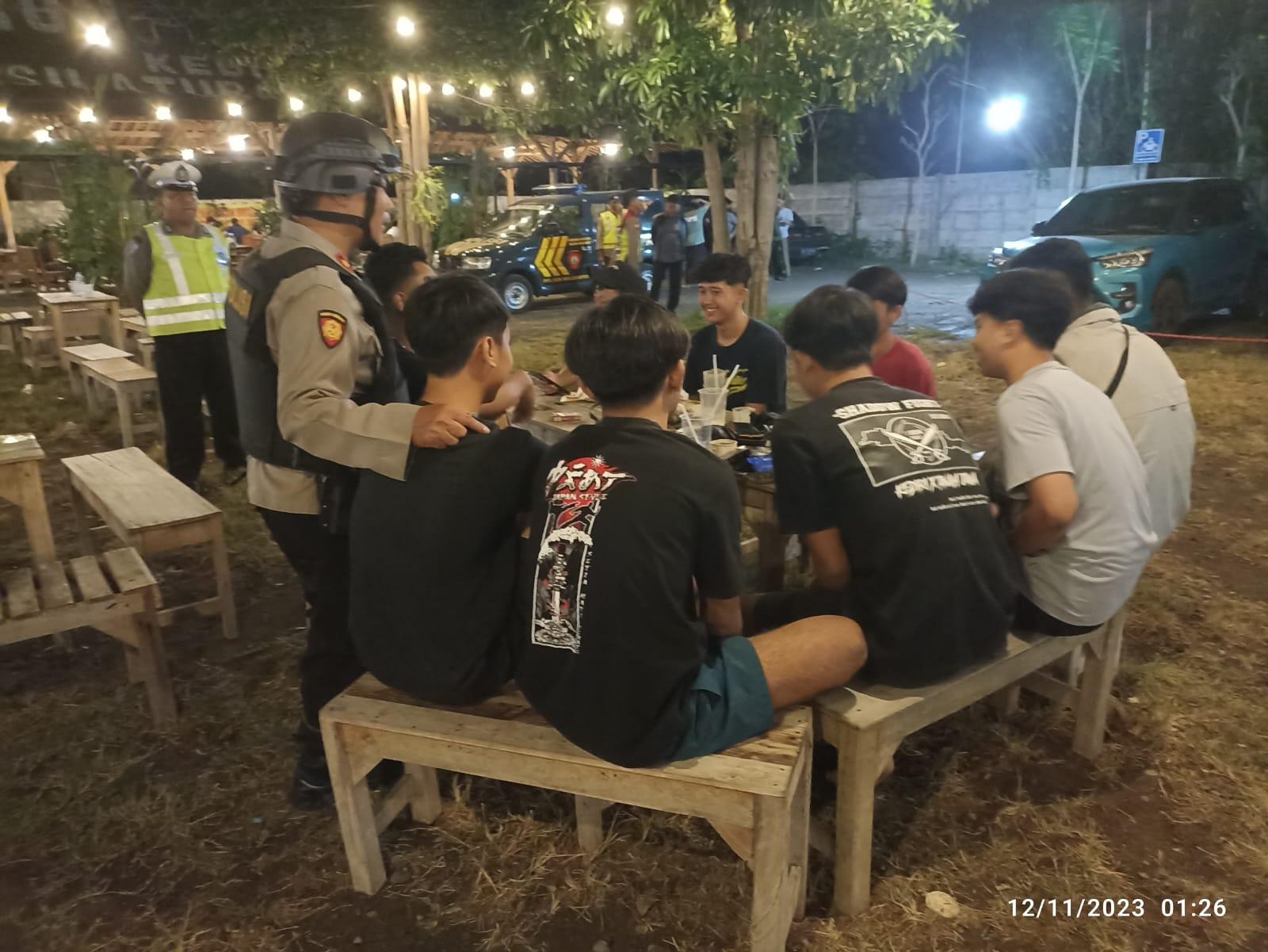 Jaga Kamtibmas Jelang Pemilu 2024, Polsek Mojoroto Gencarkan Patroli di Malam Hari, Temukan Ini